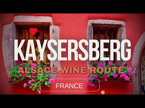Kaysersberg - a charming village on the Alsace Wine Route in France