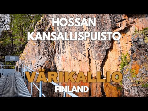 Hossa National Park's unique natural attraction in Finland: Värikallio
